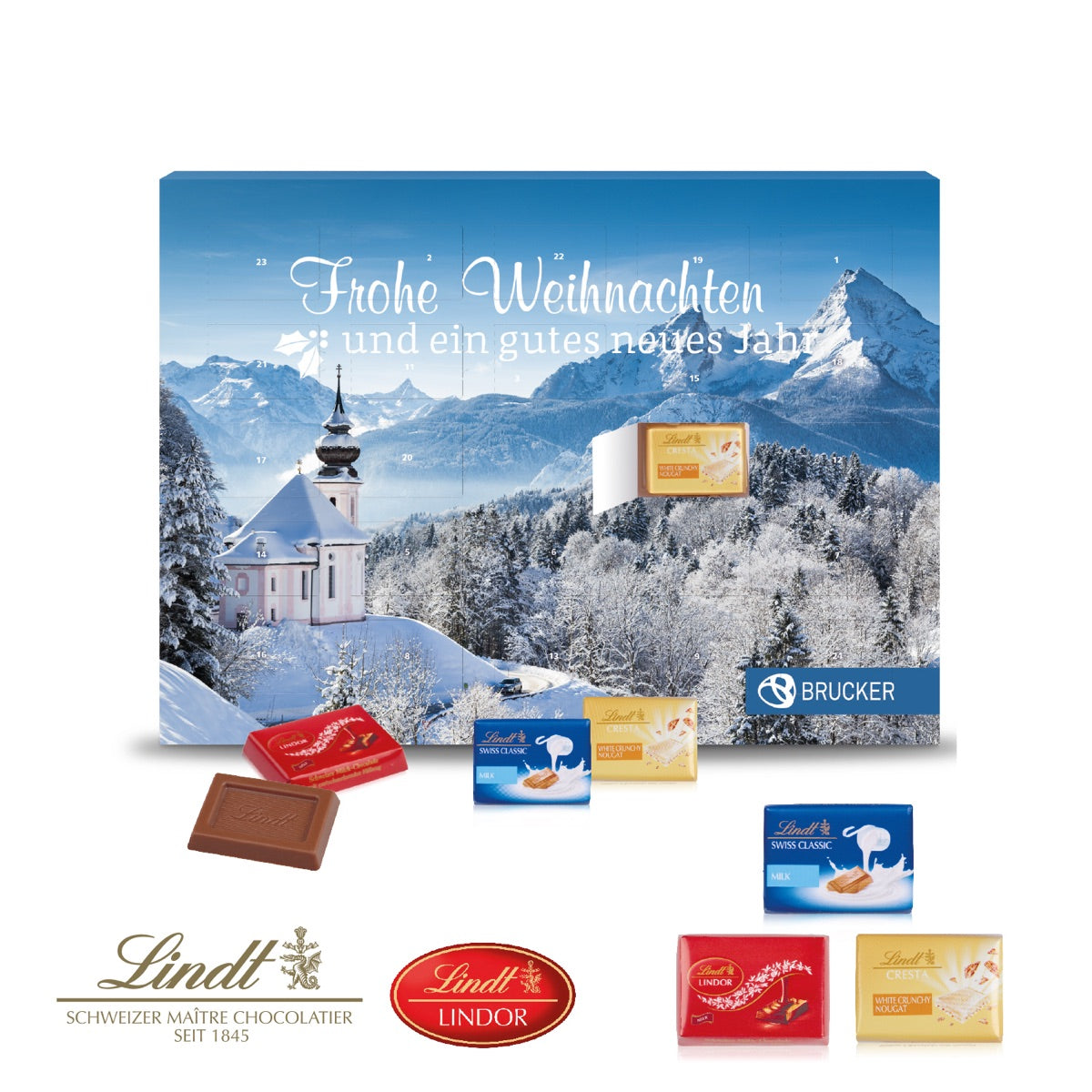 Wand Adventskalender Lindt Exklusiv