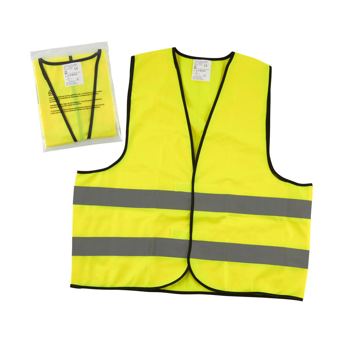 Warnweste „Standard“ Polybeutel