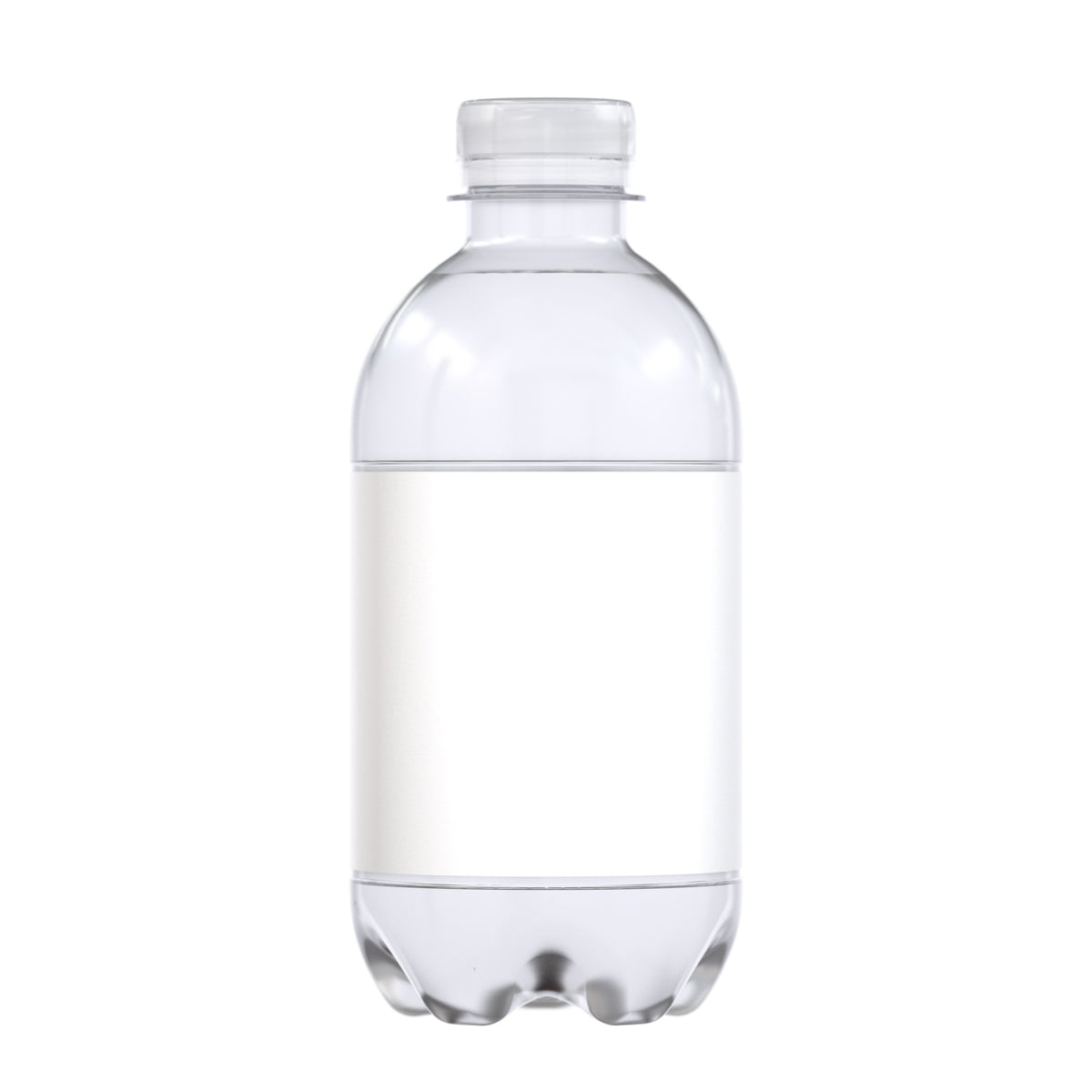 Wasser 330 ml PET Flasche mit Papieretikett