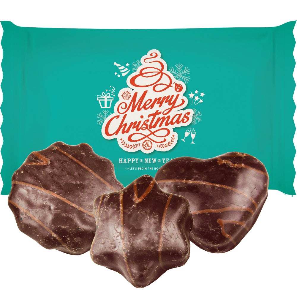 Weihnachtsgebäck im Flowpack – Schoko LebkuchenMix, ca. 10 g