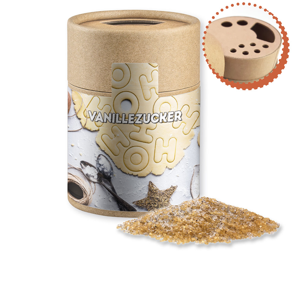 Weihnachtsgewürz im Papierstreuer Midi – Vanillezucker, ca. 150 g