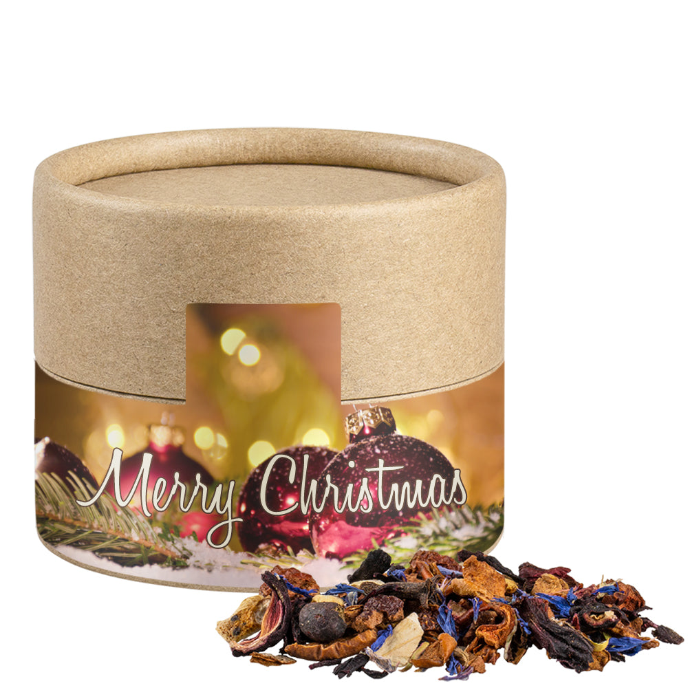 Weihnachtstee in der kleinen Kraftpapierdose – Christkindl Tee, ca. 25 g