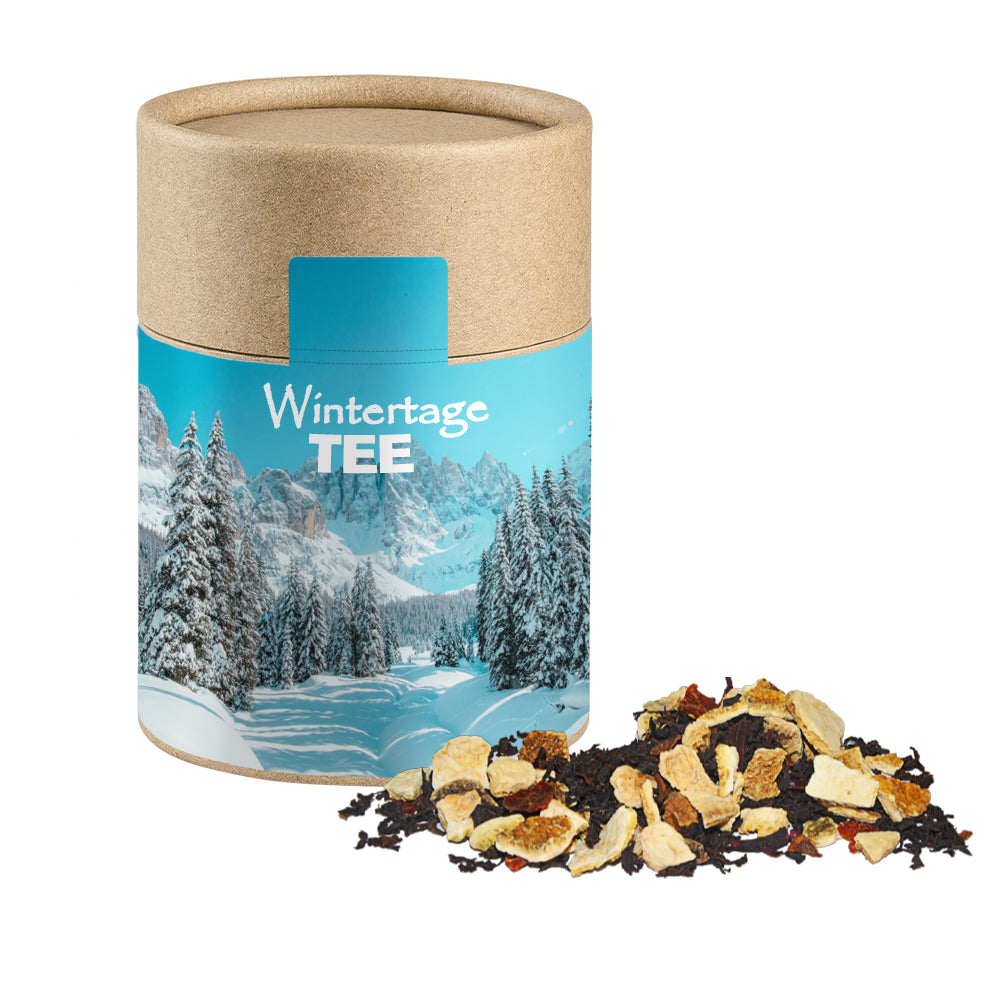 Weihnachtstee in der Kraftpapierdose Midi – Wintertage Tee, ca. 50 g