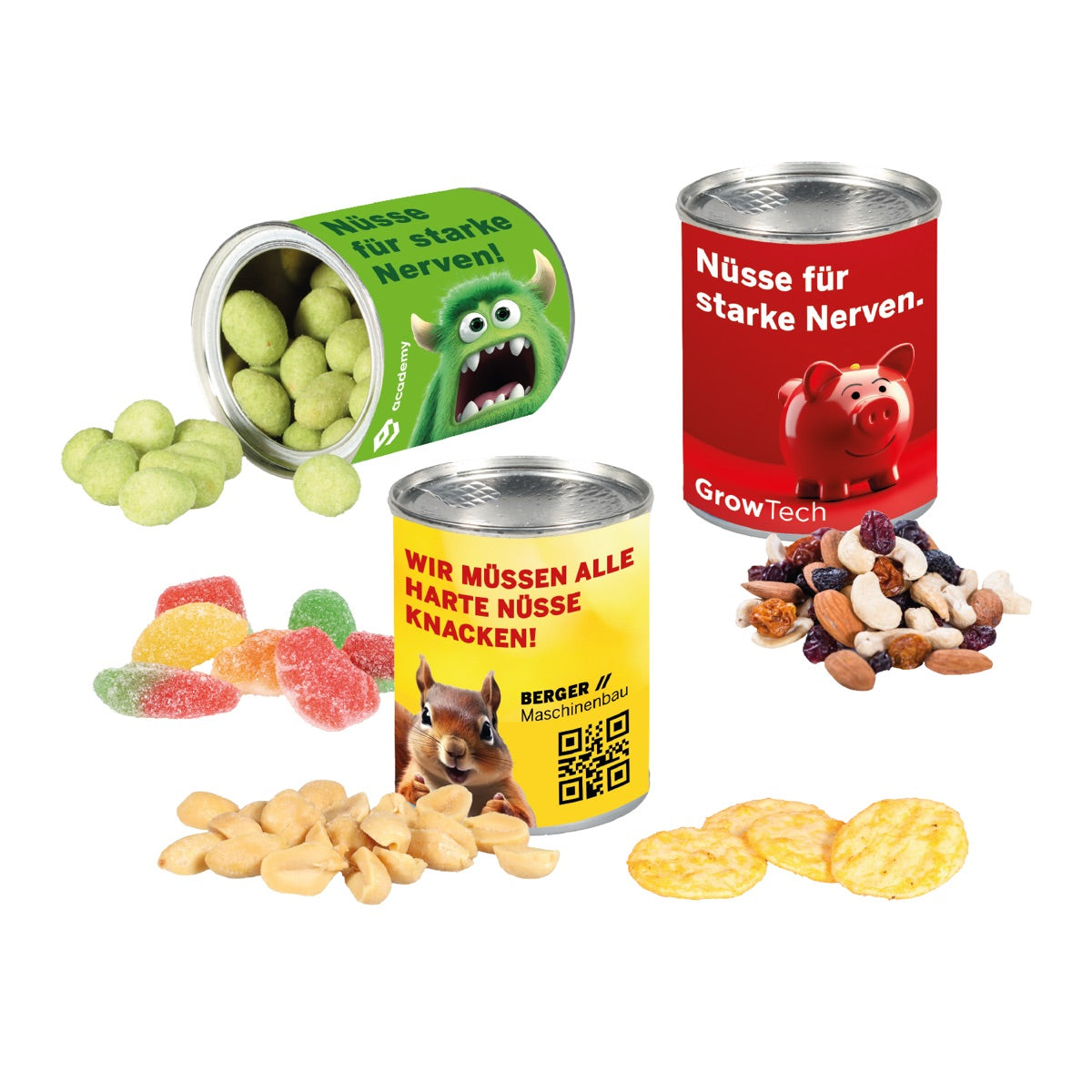Werbe Snack Dose 50 g