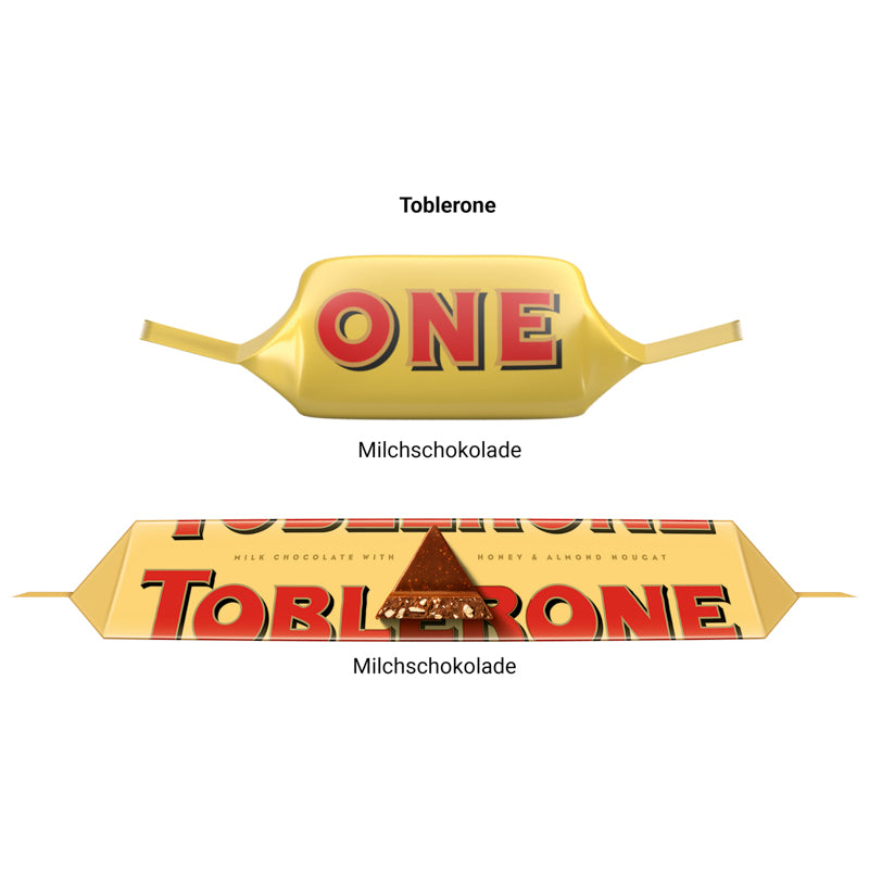 Werbedreieck Long Toblerone