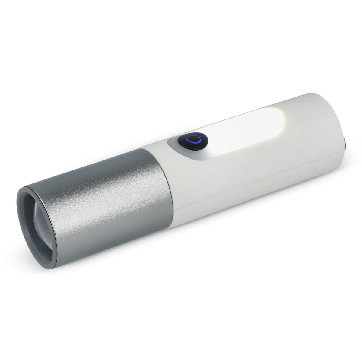 Wiederaufladbare 10 W LED Taschenlampe mit Zoomfunktion, 300 lm