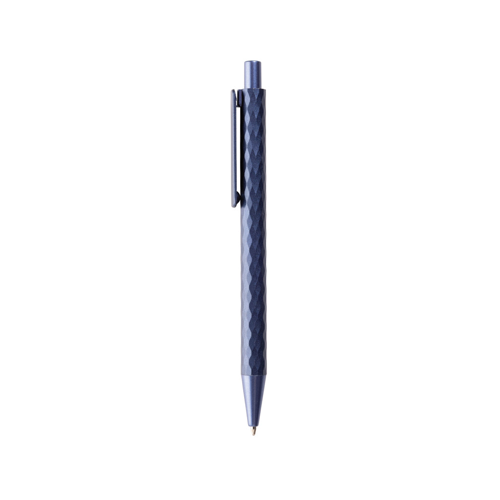 X3 Metal Edition Kugelschreiber aus RCS recyceltem Aluminium – navy blau