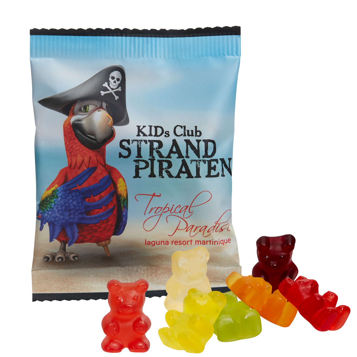 XXL Fruchtgummi Bärchen im Werbetütchen 100 x 75 mm, 20 g