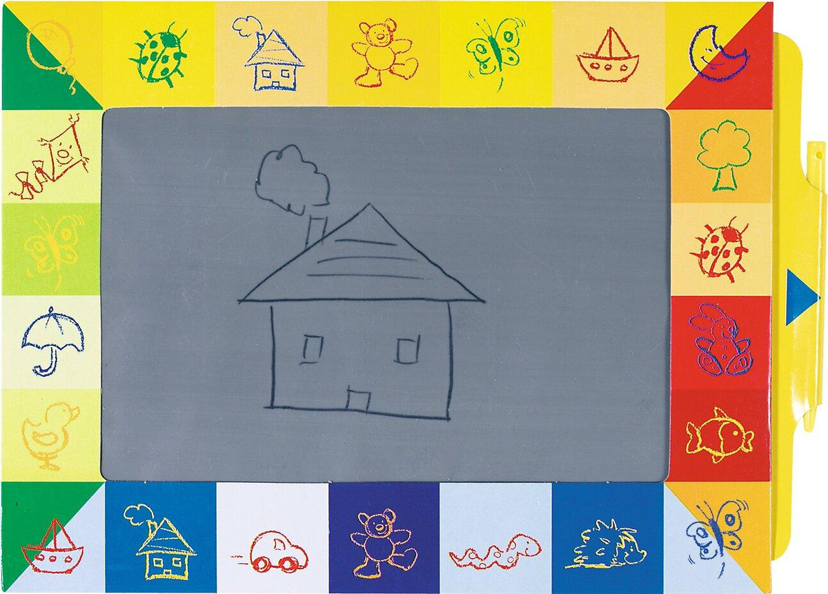 Zaubertafel Format 26,5 × 19 cm mit Stift von goki – Ansicht