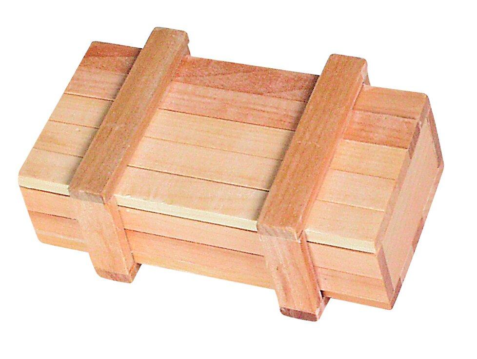 Zaubertrickkiste mit Geheimverschluss aus Holz von goki – Ansicht