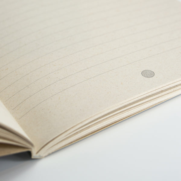 Softcover DIN A5 aus Pflanzenabfallresten inkl. vollfarbiger Druck papier